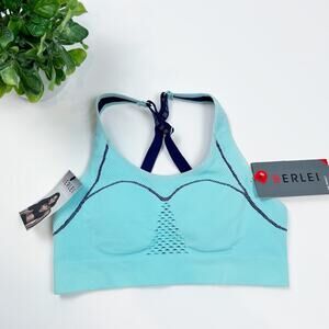 Berlei Electrify Seamless Sports Bra YZ7P Blue Size X-Small